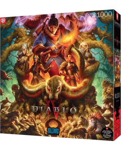 Παζλ  Good Loot 1000 κομμάτια - Diablo IV: Horadrim - 1